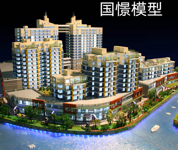 盐池县建筑模型